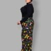 cosmic drifters high waist tapered trousers side hedge witch