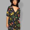 cosmic drifters floaty tunic dress close hedge witch