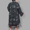 cosmic drifters fringed maxi robe back travelling carnival