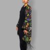 cosmic drifters fringed maxi robe side hedge witch