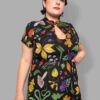 cosmic drifters keyhole neck dress close hedge witch
