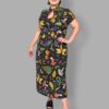 cosmic drifters keyhole neck dress front hedge witch