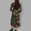 cosmic drifters midi pinafore dress back hedge witch