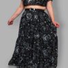 cosmic drifters tiered maxi skirt close travelling carnival