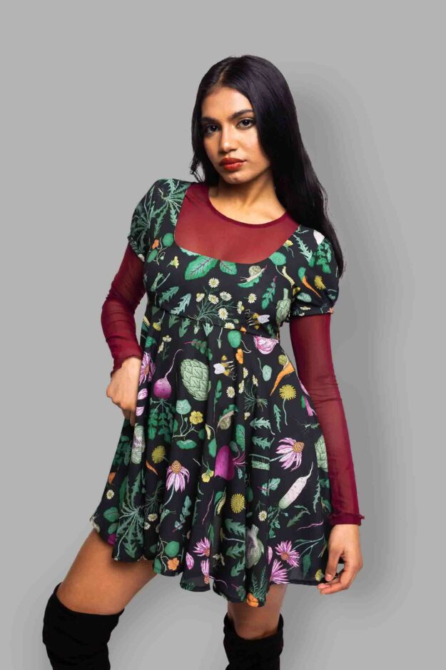 cosmic drifters babydoll dress front2 kitchen witch