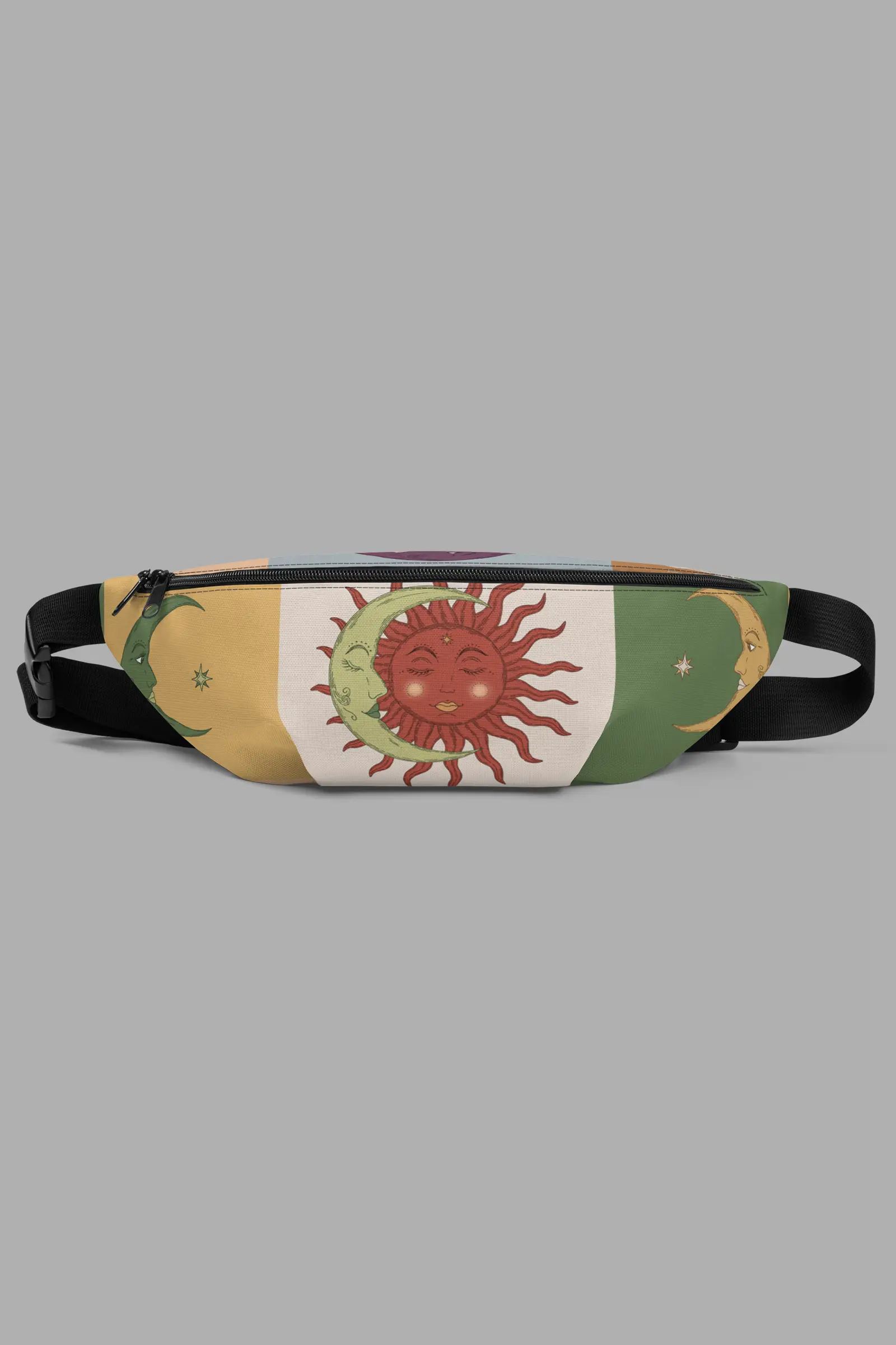 90s patchwork print fanny pack 2