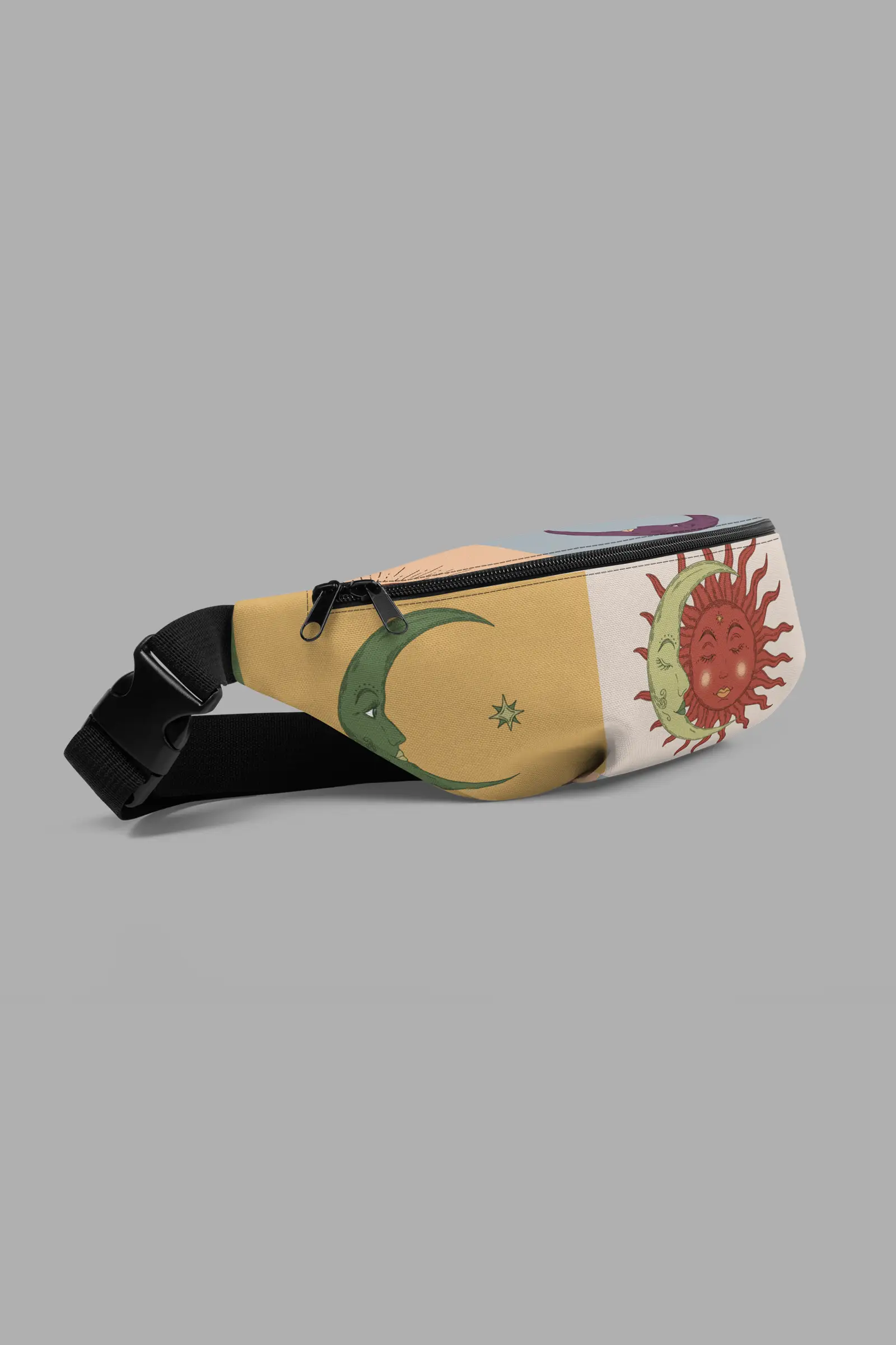 90s patchwork print fanny pack 3