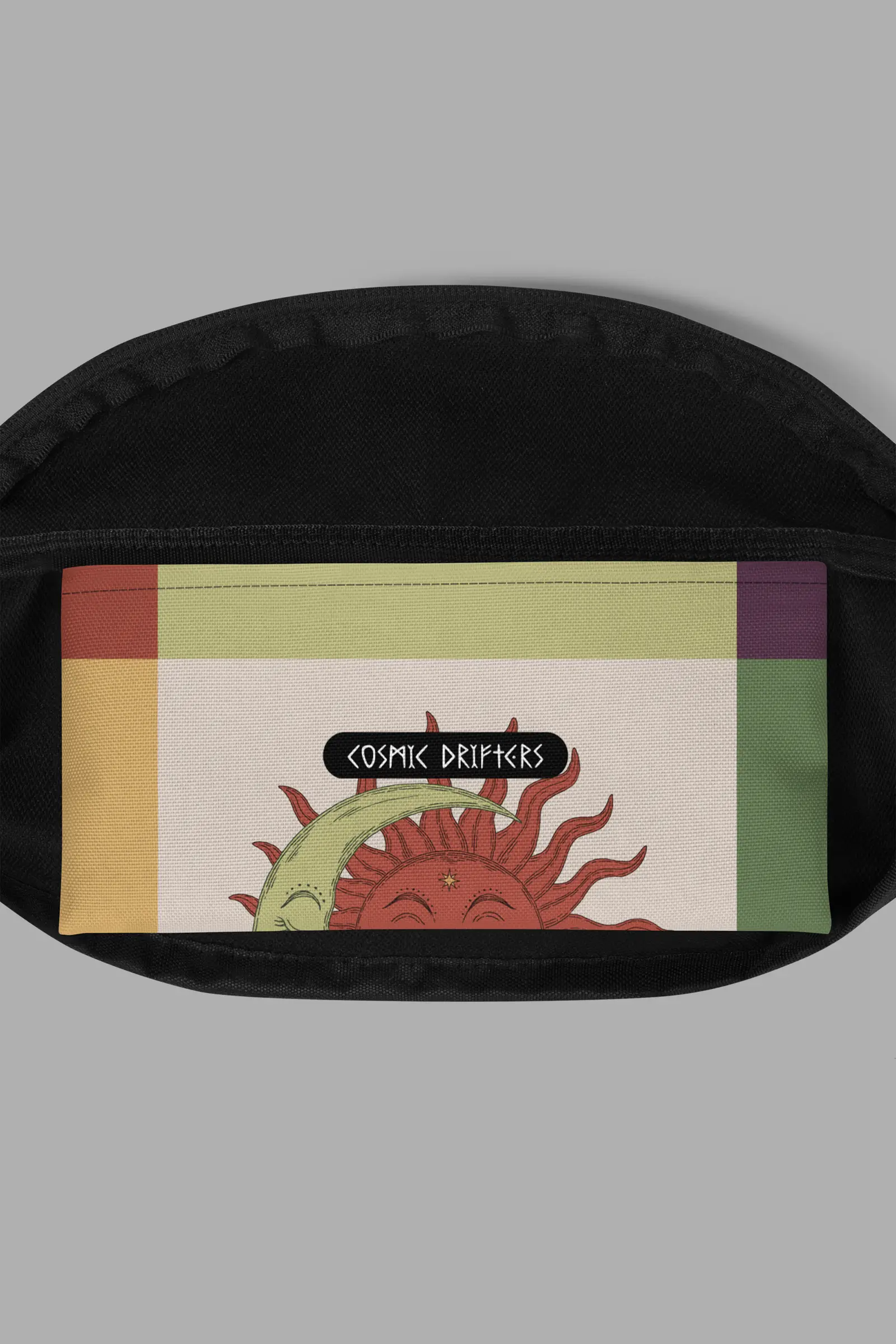 90s patchwork print fanny pack 4
