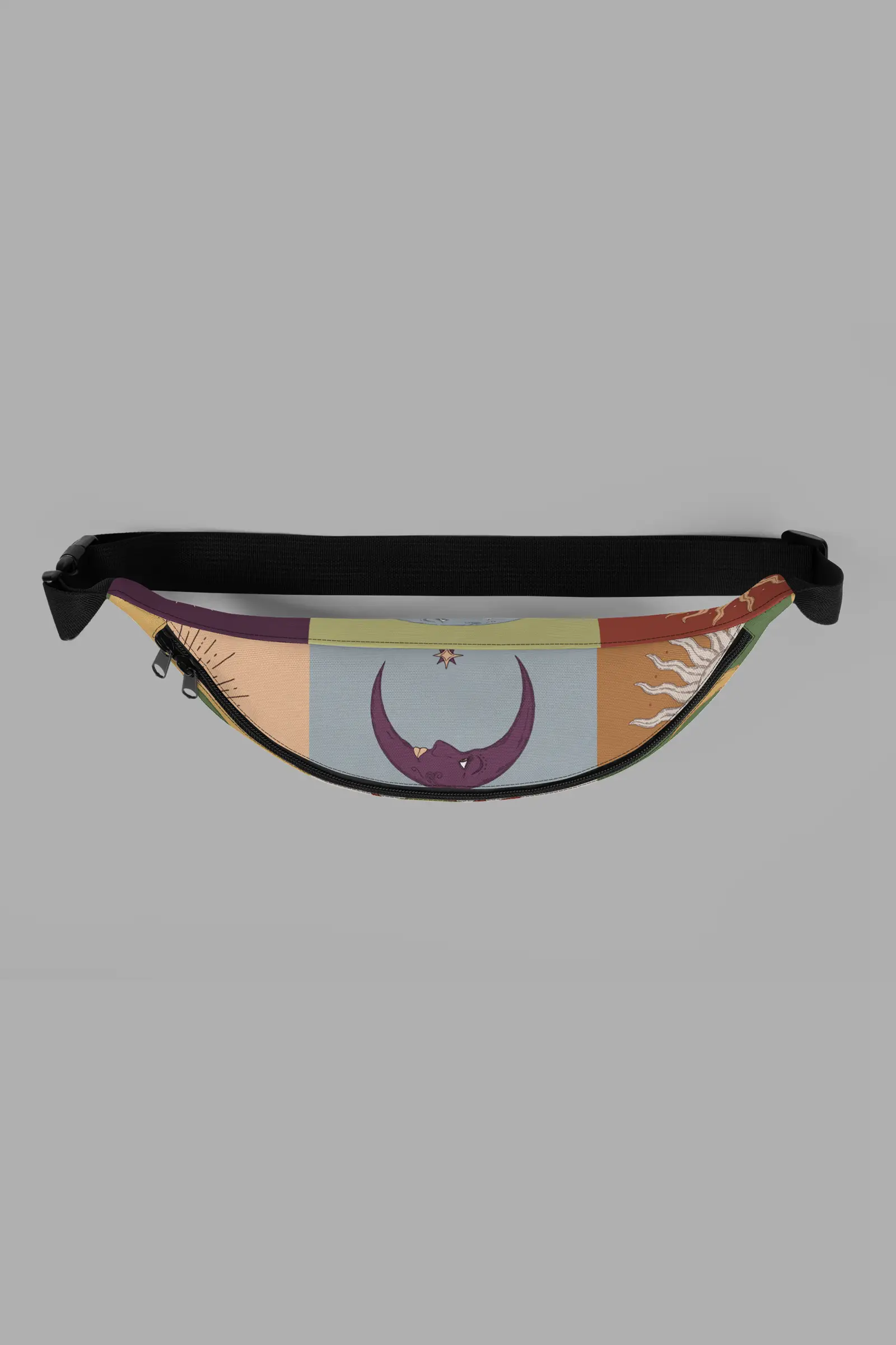 90s patchwork print fanny pack 5
