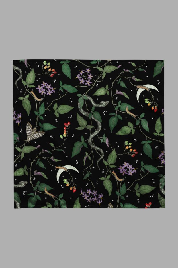 nightshade print bandana 2