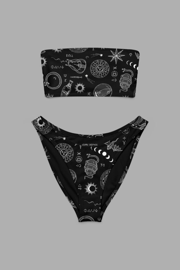 alchemy print bandeau bikini1
