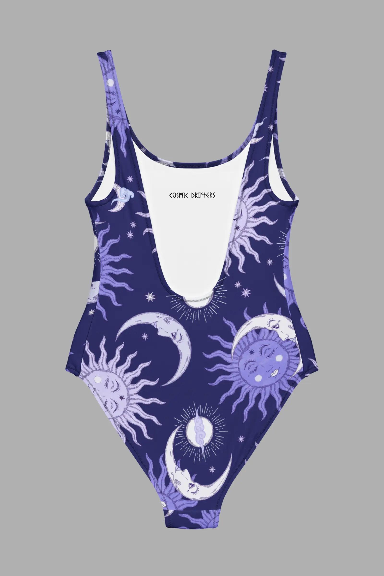 all over print one piece swimsuit white back 6a1039027736a