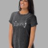 blessed be unisex denim t shirt black front 3