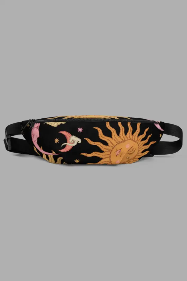 celestial dreams print fanny pack 2