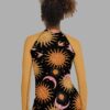 celestial dreams print rash guard back