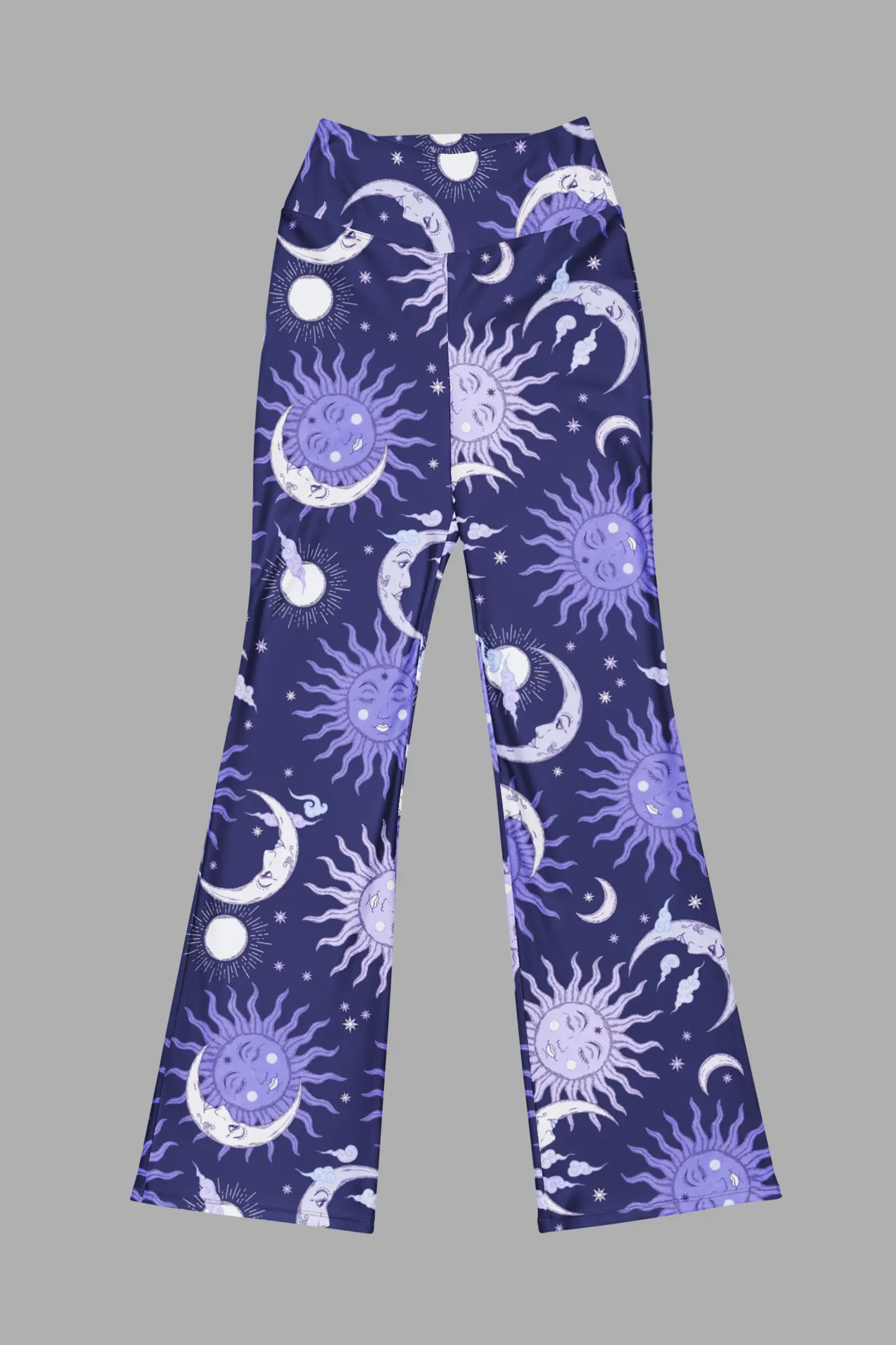 celestial whimsy flare leggings flat1