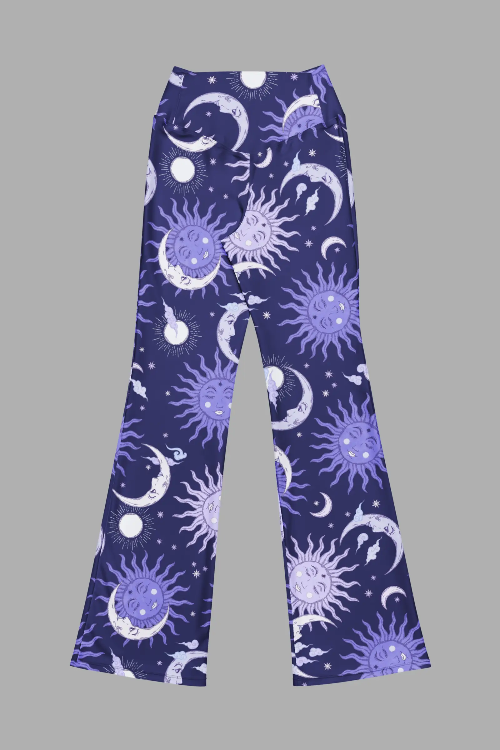 celestial whimsy flare leggings flat2