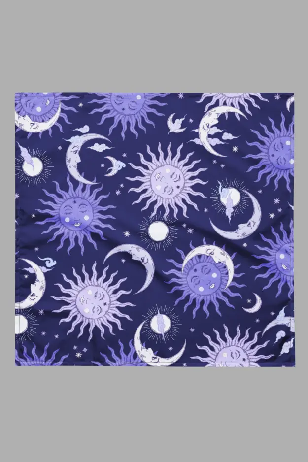 celestial whimsy print bandana 3