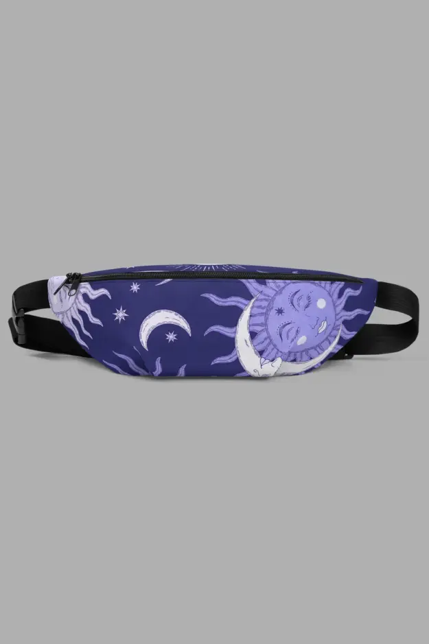 celestial whimsy print fanny pack 2