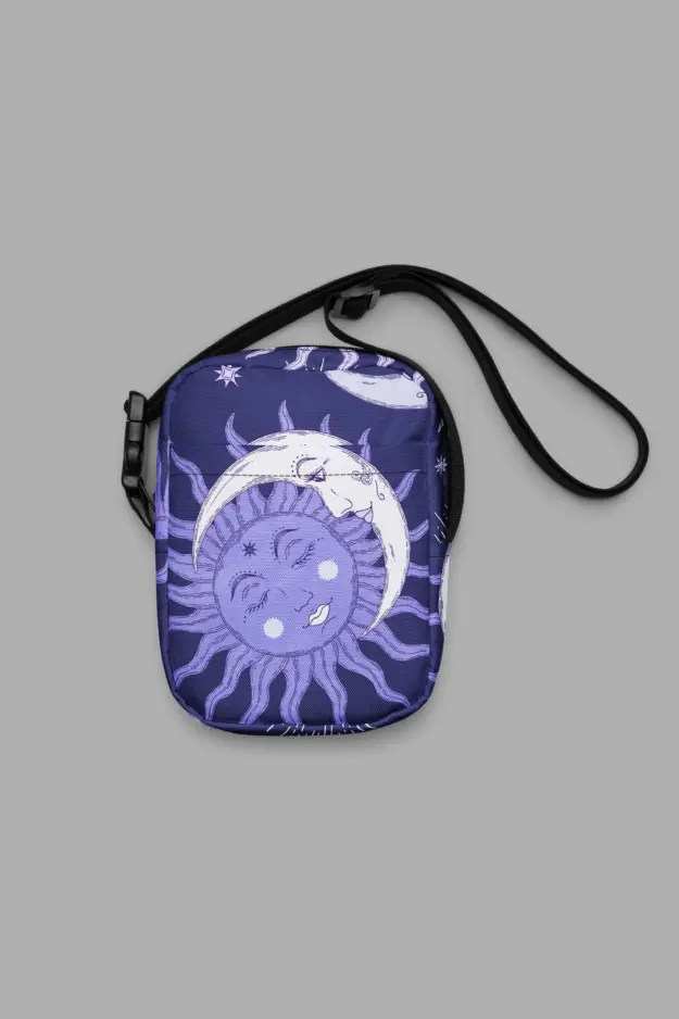 celestial whimsy print utility crossbody bag 3