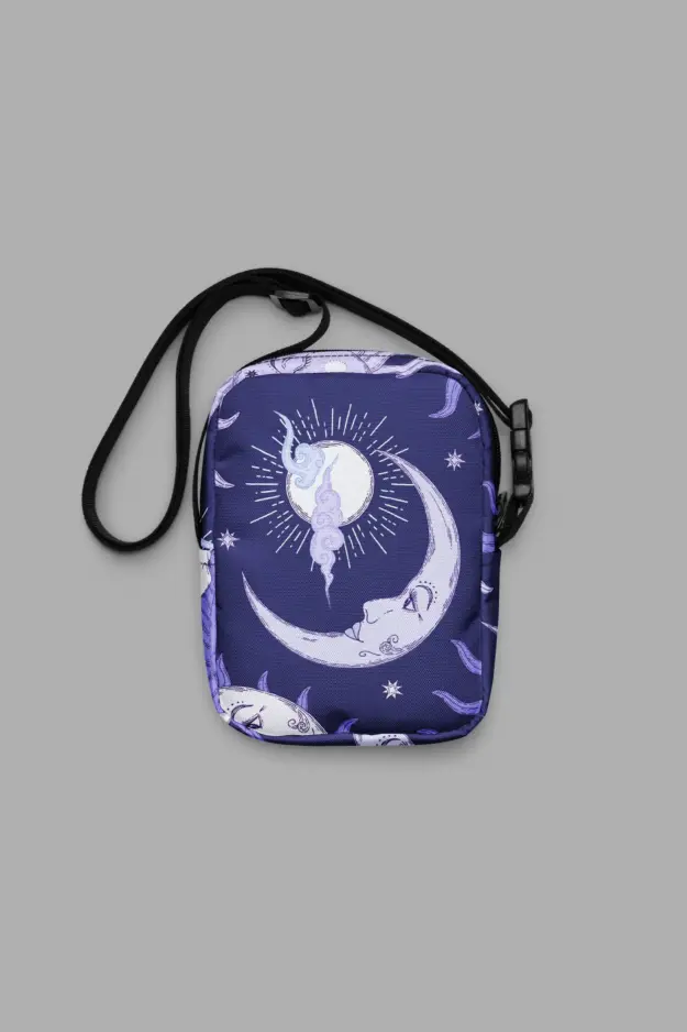celestial whimsy print utility crossbody bag 4