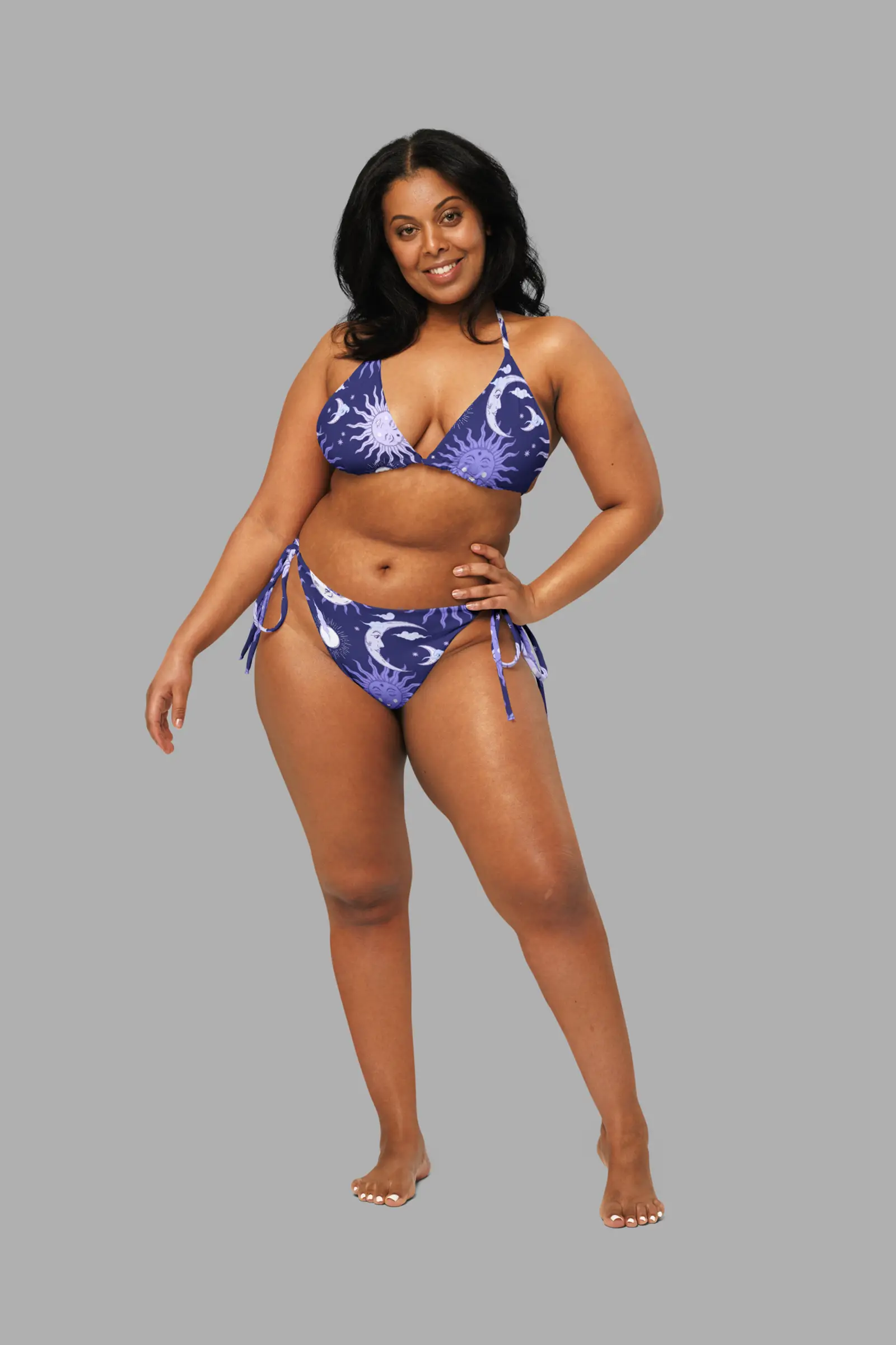celestial whimsy string bikini front