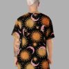 cosmic drifters celestial dreams print all over print t shirt dress back