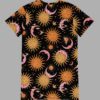 cosmic drifters celestial dreams print all over print t shirt dress back 2