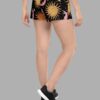 cosmic drifters celestial dreams print athletic shorts back