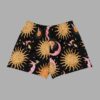 cosmic drifters celestial dreams print athletic shorts back2