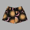 cosmic drifters celestial dreams print athletic shorts front2