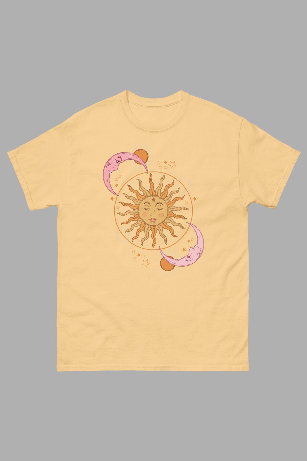 cosmic drifters celestial dreams print classic tee front2
