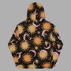 cosmic drifters celestial dreams print recycled unisex hoodie back 2