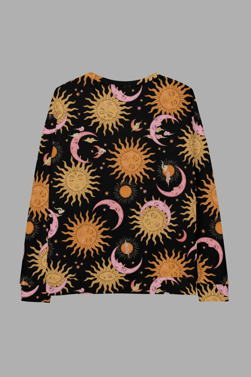 cosmic drifters celestial dreams print sweater back 2