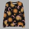 cosmic drifters celestial dreams print sweater front 2