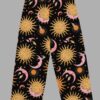 cosmic drifters celestial dreams print unisex wide leg pants back 2