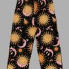 cosmic drifters celestial dreams print unisex wide leg pants front 2