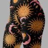 cosmic drifters celestial dreams print yoga leggings close