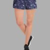 celestial patchwork print unisex athletic shorts