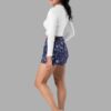 cosmic drifters celestial patchwork athletic shorts side