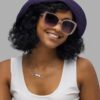 cosmic drifters celestial patchwork bucket hat front