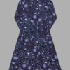 cosmic drifters celestial patchwork midi dress back2