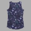celestial patchwork print tank top