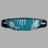 cosmic drifters clairvoyant print fanny pack front