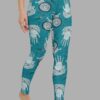 cosmic drifters clairvoyant print one piece yoga leggings front