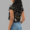 cosmic drifters earth witch print crop tee back2