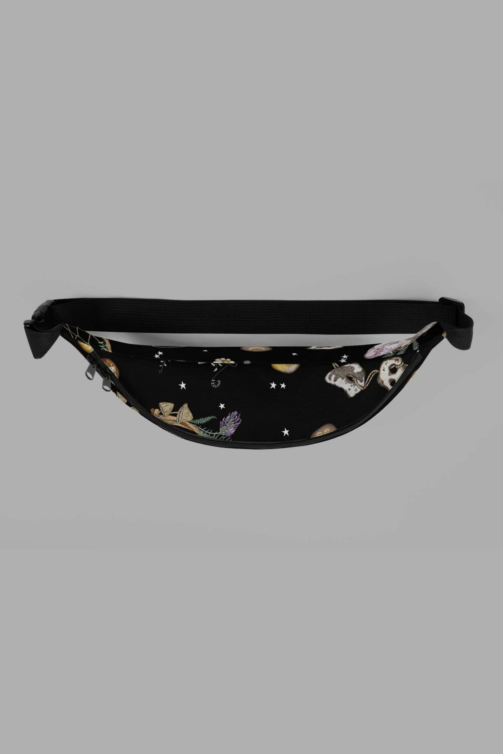 cosmic drifters earth witch print fanny pack top