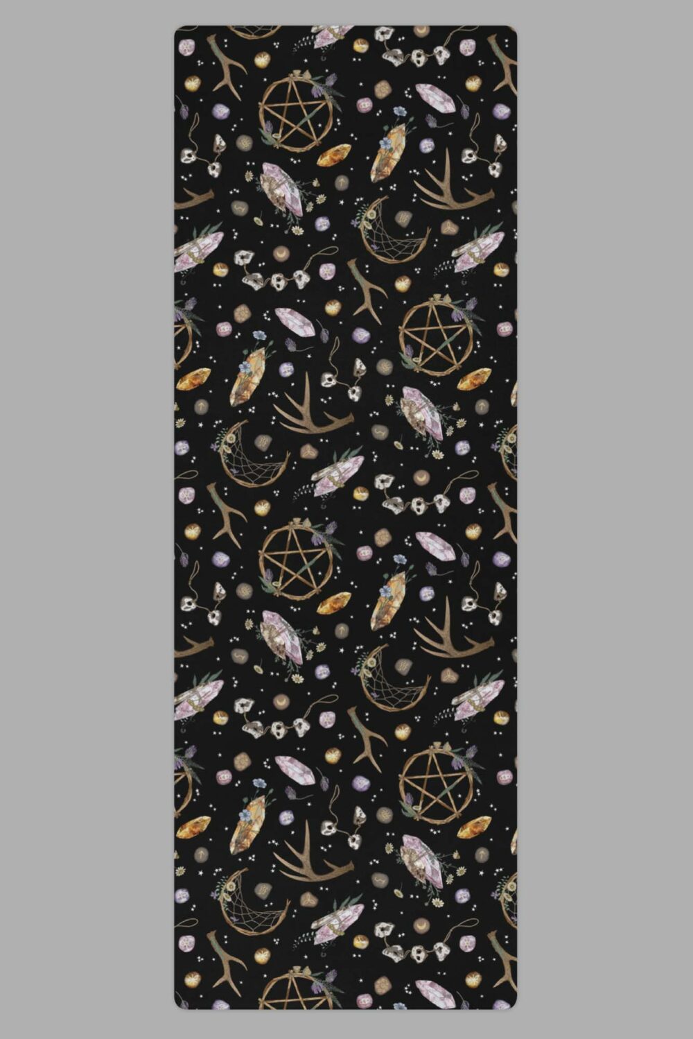 cosmic drifters earth witch yoga mat full
