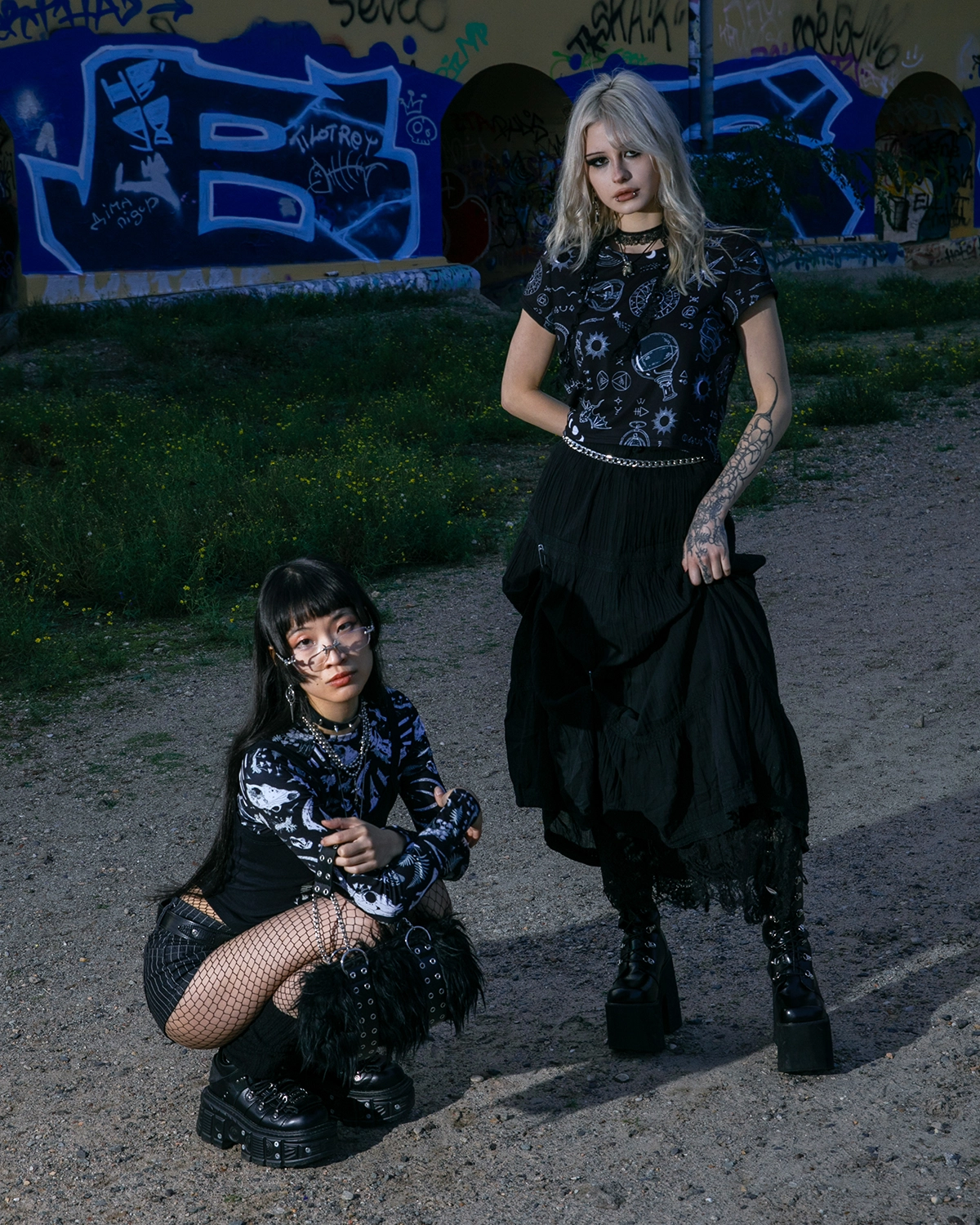 cosmic drifters edgy grunge styling