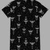 cosmic drifters entomon print t shirt dress back